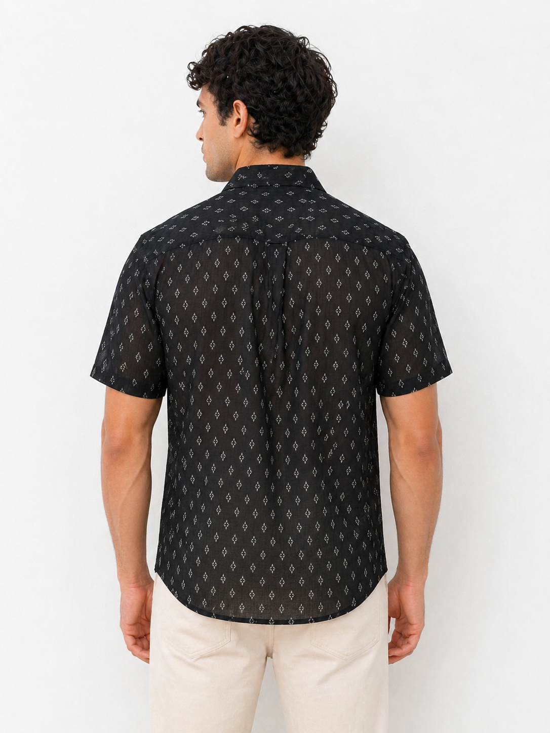 Payne's Grey Printed Shirt