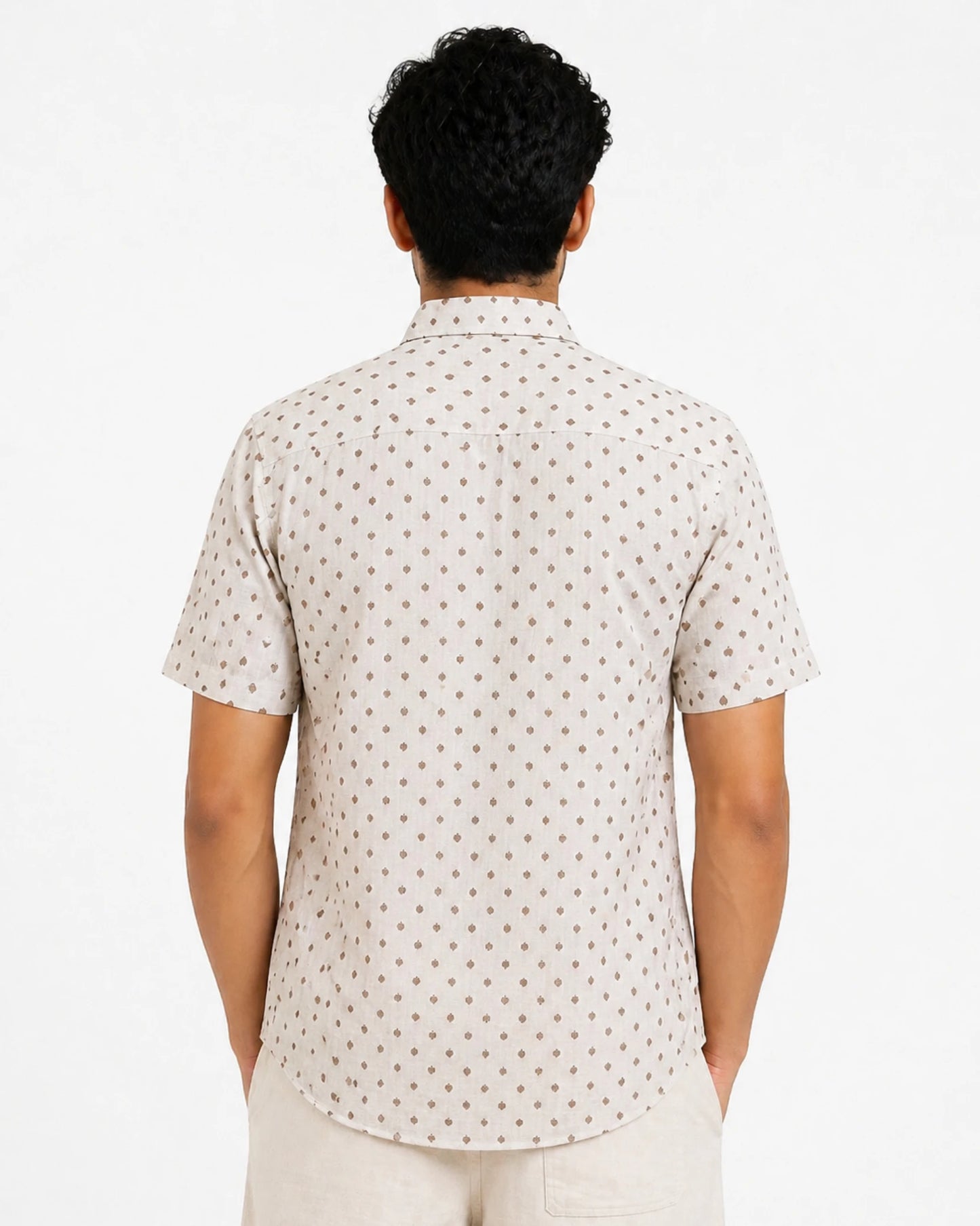 Misty Smoke Card Stock Printed Shirt